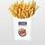 BURGER KING, French Fries (1 large serving)