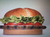 Steakhouse Burger Just Lettuce Tomato Mustard And Ketchup