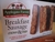 Breakfast Sausage Chicken  Maple