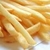 Potatoes, french fried, shoestring, salt added in processing, frozen, oven-heated (10 strip)