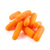 Carrots, baby, raw