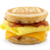 Bacon egg and cheese McGridle