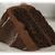 Cake, chocolate, commercially prepared with chocolate frosting (1 oz)